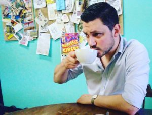 Pic of me trying to look like an author-style photo